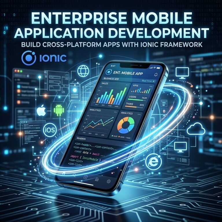 Why Ionic is the Perfect Choice for Cross-Platform Enterprise App Development